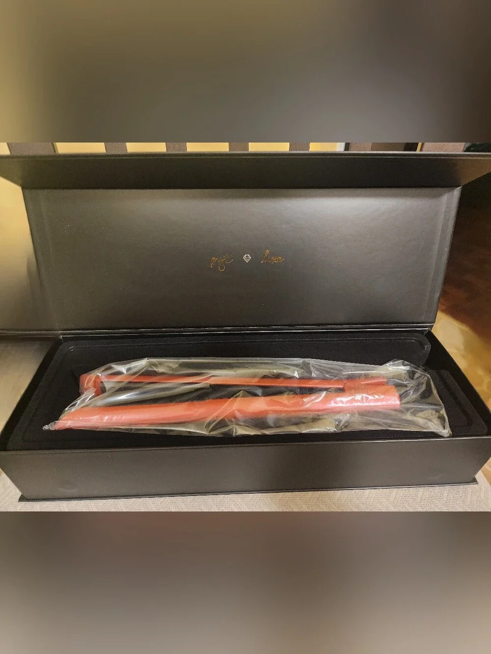 Luxe Red Hair Straightener Flat Iron